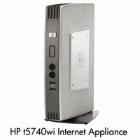 日本HP、クラウド・コンピューティング専用端末「t5740wi」発表 画像