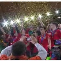 W杯スペインが延長でオランダ破って初戴冠～イニエスタの決勝ゴールを 画像