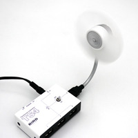 USB接続の扇風機の利用イメージ