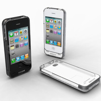 iPhone 4向け、薄型ジャストフィットのバッテリ付き保護ケース 画像