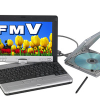 富士通、約990gのモバイルタブレットPC「FMV-BIBLO LOOX P70R」 画像