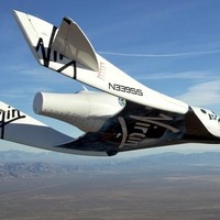 ヴァージンギャラクティック VSSエンタープライズ自由滑空飛行