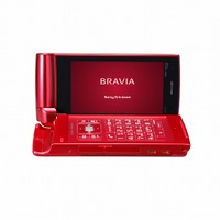 「BRAVIA Phone S005」ビビッドレッド