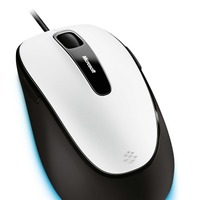 「Microsoft Comfort Mouse 4500」（新色の「クールホワイト」）