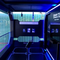 「DOLBY×TSUTAYA TOKYO ROPPONGI Enatertainment Space」。内装のデザインは、その都度放映されているコンテンツの世界観を表したものとなる