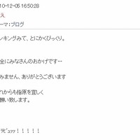 “アイラビュッッ！！！！”AKB48「指原莉乃」、ブログ更新100回＆ランキング1位獲得に成功 画像