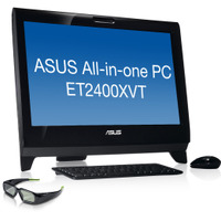 23.6型フルHDタッチパネルで3D対応の「ASUS All-in-one PC ET2400XVT」