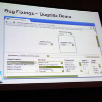 バグ管理システム「Bugzilla」の実例。こうしたツールを利用して、マネージメントをすることが大切