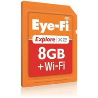 ジオタグや公衆無線LAN利用も可能な「Eye-Fi Explore X2」