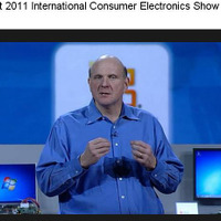 【CES 2011】米マイクロソフト、基調講演でARMアーキテクチャー対応の次期Windowsをデモ 画像