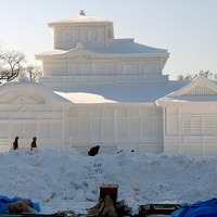 ライオンキング、本願寺……“さっぽろ雪まつり”大型雪像の完成までをチェック 画像