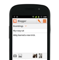 Google、ブロガーのためのAndroidアプリ「Blogger」を公開 画像