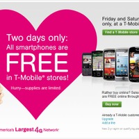 T-Mobile、今週末に全端末を無料で提供 画像