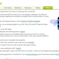 米Google、タブレットOSのAndroid 3.0最終版開発キットを公開