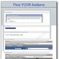 「Facebook」ストーカー追跡ツールが登場！…のはずが、スパム送信荷担ツールだった 画像