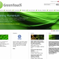 「Green Touch」サイト（画像）