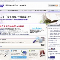 e-Gov［イーガブ］トップページ