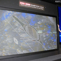 パナソニックは2008年の展示会にて、150v型プラズマディスプレイを展示