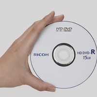 新開発のHD DVD-Rメディア