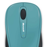 「Microsoft Wireless Mobile Mouse 3500」コーストブルー