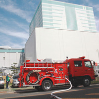 福島第二１号機消防車による原子炉建屋への送水