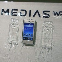 MEDIAS WP N-06Cは防水機能を搭載