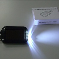ソーラー式のライト「SOLAR 3LED KEY LIGHT」（Riverbed Technology）