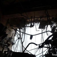 【地震】福島第一原発、爆発・火災現場となった4号機4階　写真公開 画像