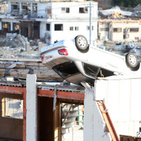 東日本大震災発生から3か月。宮城県女川町
