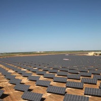 完成した大規模太陽光発電所