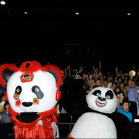 3D映画「カンフー・パンダ2」のプレミア試写会が8月2日に開催