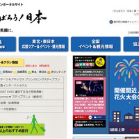 国内旅行振興振興キャンペーンサイト「がんばろう!日本」では国内の穴場情報が充実
