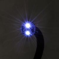 LEDライトをONにしたイメージ