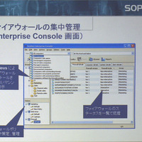 Enterprise Consoleによるファイアーウォールの集中管理