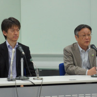 左から、楽天イーブック事業を担当する谷口昌仁氏、パナソニックAVCネットワークス社の伊藤正男氏