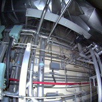 同じく3号機原子炉建屋2階の、2の位置でQuinceが撮影した屋内の画像。「補給水系の弁」という説明。東電公開の画像