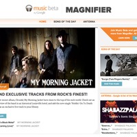 Googleの音楽情報サイト「Magnifier」