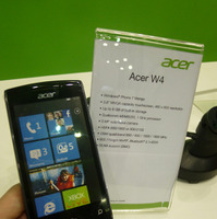 「COMPUTEX TAIPEI」Acerのブースでは「Acer W4」のモックにタッチできた