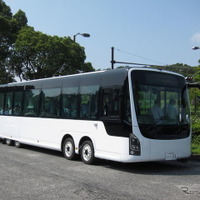 慶大電動バスを試乗……既存のバスとはまったく違う！ 画像