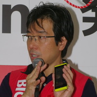 日本マイクロソフト樋口社長、「Windows Phone！」連呼でスマホOSシェア拡大狙う 画像