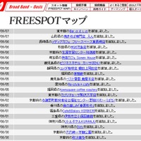 FREESPOT追加情報