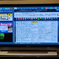テレビ番組ガイドは、19チャンネル12時間分を一覧表示できる