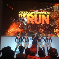 【TGS 2011】川村ゆきえさんが『ニード・フォー・スピード ザ・ラン』のレースに参加  　
