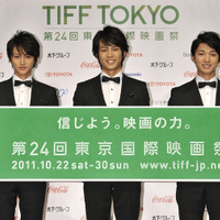 第24回 東京国際映画祭応援団・“TIFF BOYS”