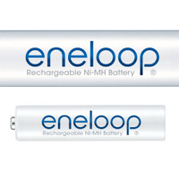 三洋、充電池「eneloop」（エネループ）の新モデル……5年の長期保存でもバッテリ残存70％に性能向上 画像