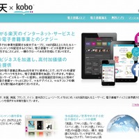 楽天とKobo社のシナジーを説明するサイト