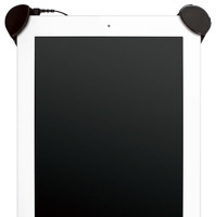 「Stand Speaker for iPad 2/iPad」縦置きイメージ
