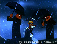 　第2日本テレビは「スタジオジブリセレクトショップ」内で、フランスアニメーション界の巨匠、ポール・グリモー監督（1905〜1994年）の「避雷針泥棒」を無料配信する。