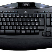 Cordless Desktop MX3200 Laserの多機能コードレスキーボード
