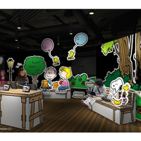 「SNOOPY LOVE GINZA 2012」開場イメージパース